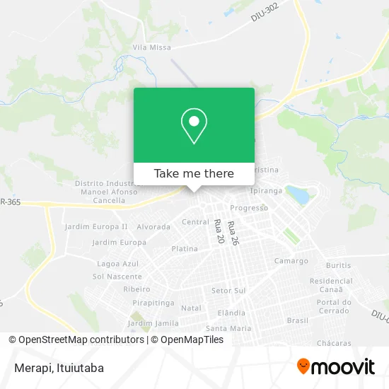 Merapi map