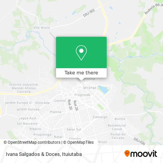 Ivana Salgados & Doces map