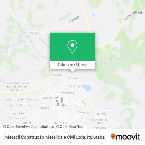 Metacil Construção Metálica e Civil Ltda map