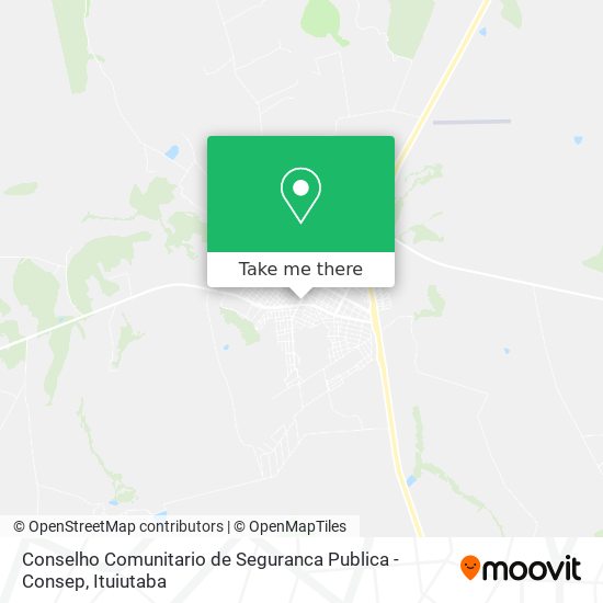 Conselho Comunitario de Seguranca Publica - Consep map
