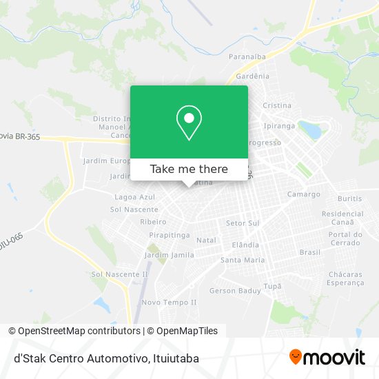 d'Stak Centro Automotivo map