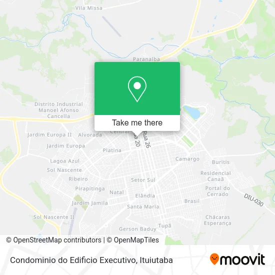 Condominio do Edificio Executivo map
