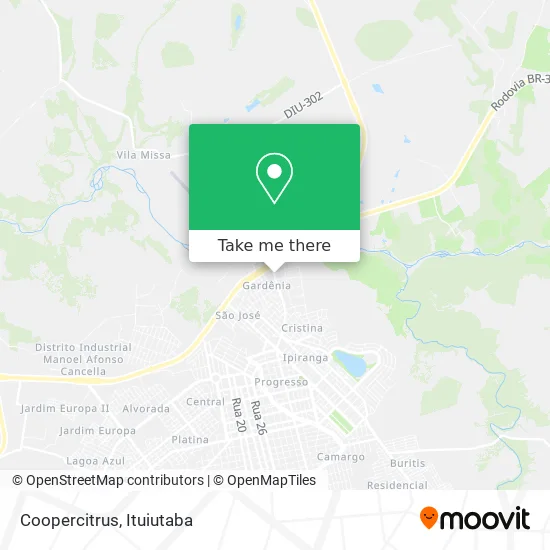 Coopercitrus map
