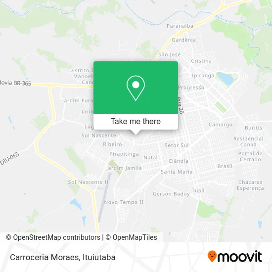 Carroceria Moraes map