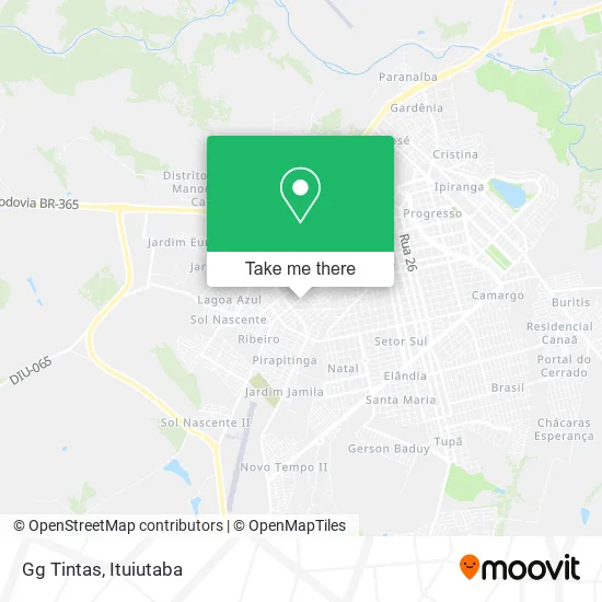 Gg Tintas map
