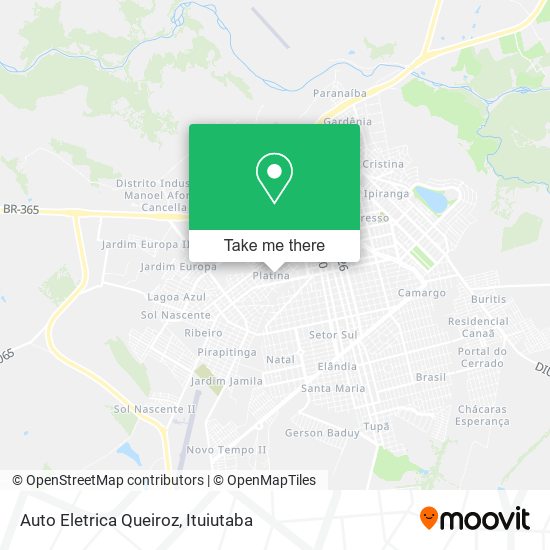 Auto Eletrica Queiroz map