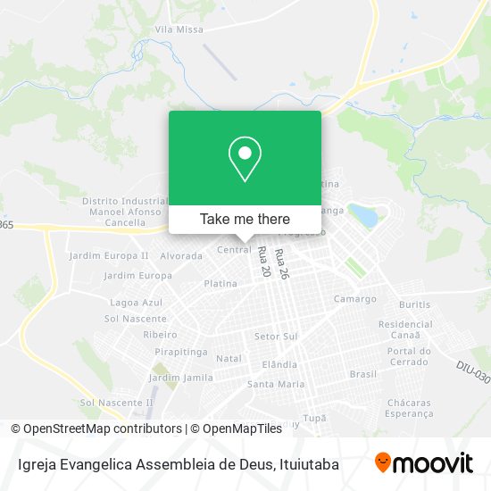 Igreja Evangelica Assembleia de Deus map