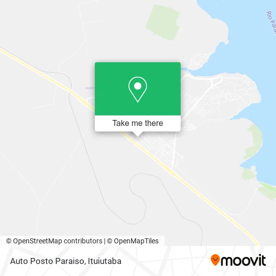 Auto Posto Paraiso map