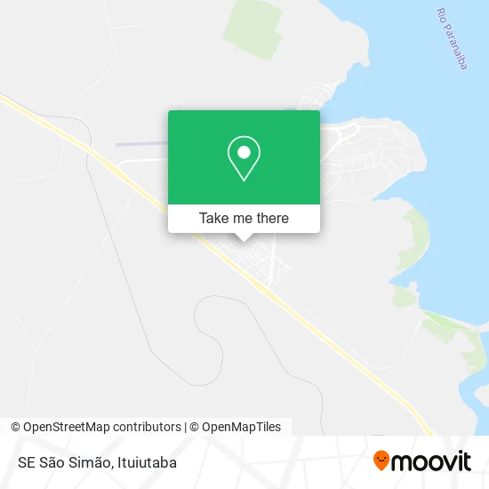 SE São Simão map