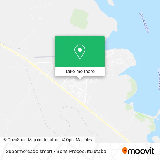 Supermercado smart - Bons Preços map