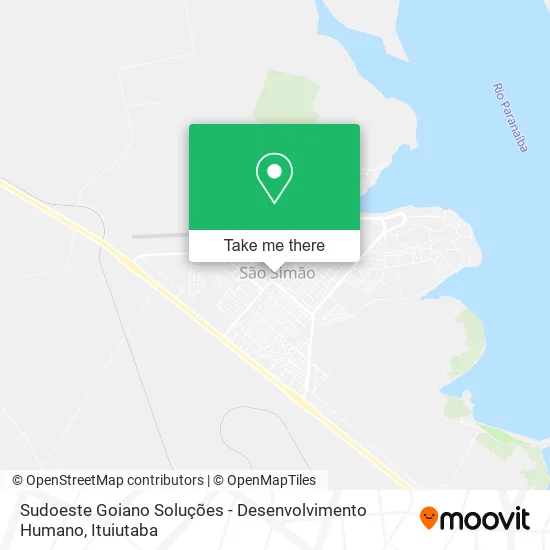 Sudoeste Goiano Soluções - Desenvolvimento Humano map
