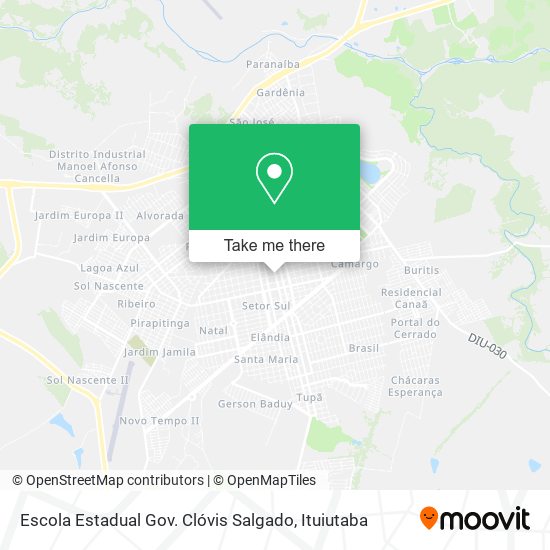 Escola Estadual Gov. Clóvis Salgado map