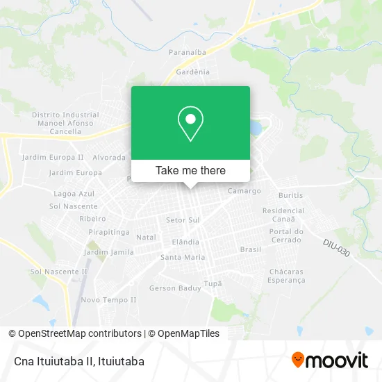Cna Ituiutaba II map