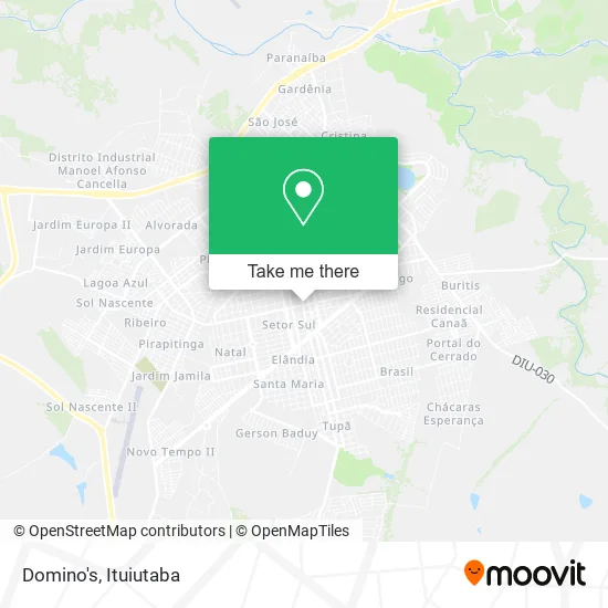 Domino's map