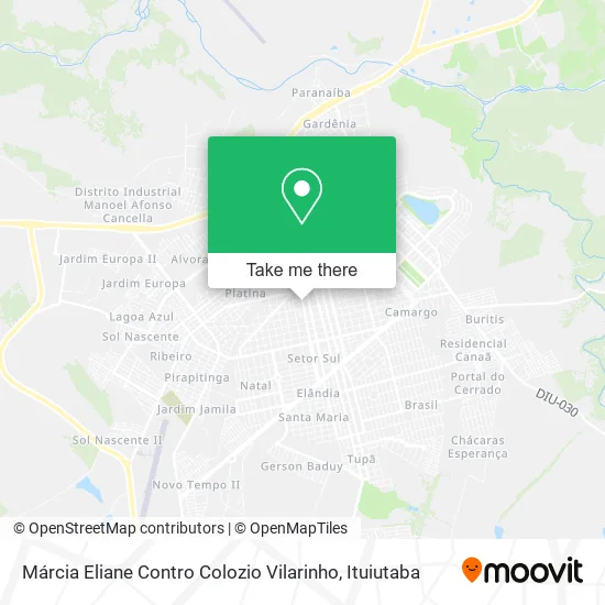 Márcia Eliane Contro Colozio Vilarinho map