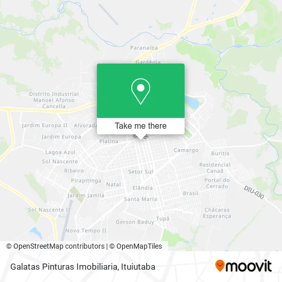 Galatas Pinturas Imobiliaria map