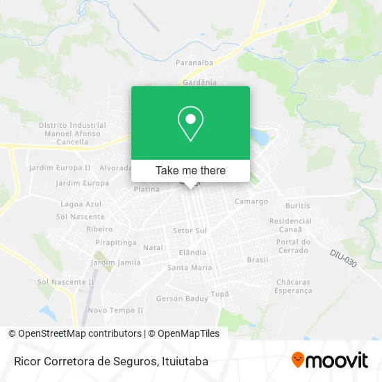 Ricor Corretora de Seguros map