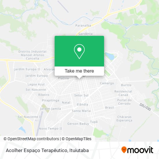 Acolher Espaço Terapêutico map