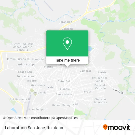 Laboratorio Sao Jose map