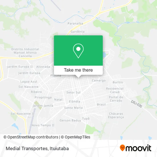 Medial Transportes map