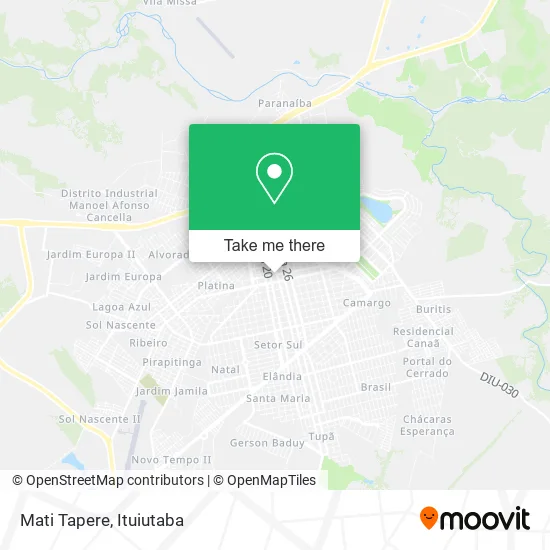 Mati Tapere map