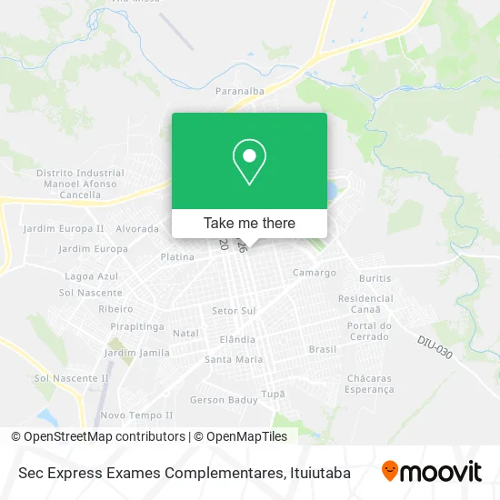 Sec Express Exames Complementares map