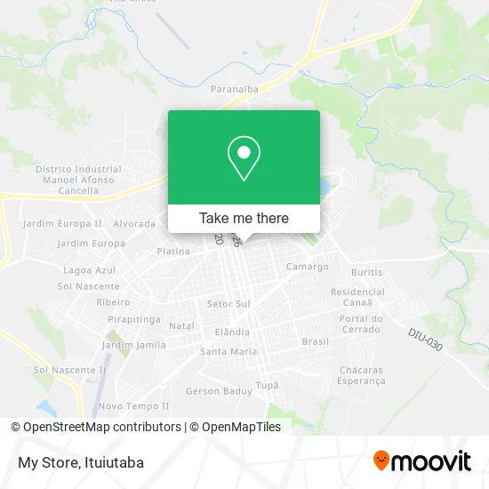 My Store map