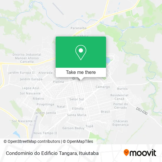 Condominio do Edificio Tangara map
