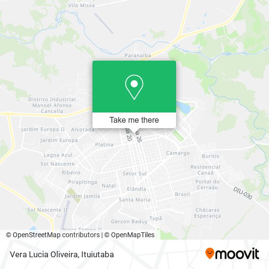 Vera Lucia Oliveira map