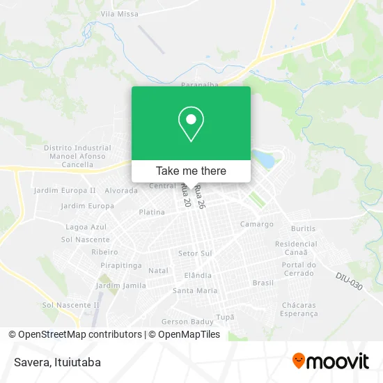 Savera map
