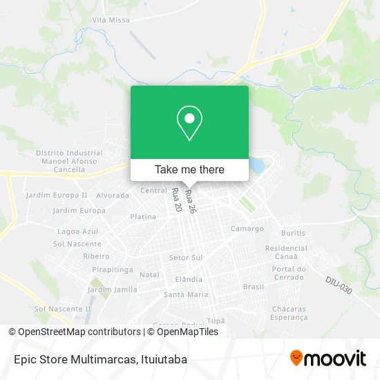 Epic Store Multimarcas map
