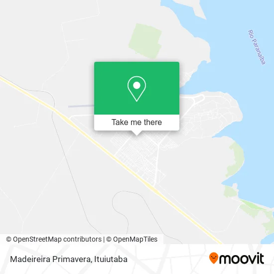 Madeireira Primavera map