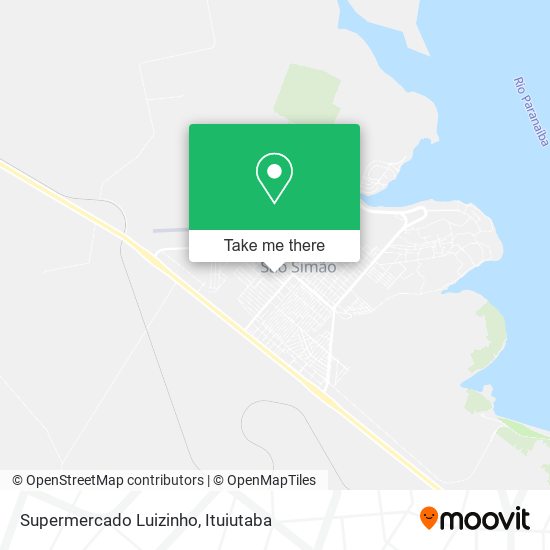 Supermercado Luizinho map