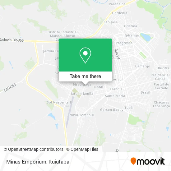 Minas Empórium map