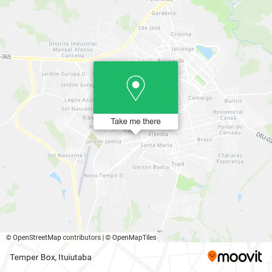 Temper Box map