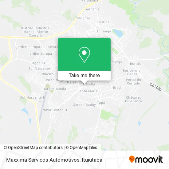 Maxxima Servicos Automotivos map