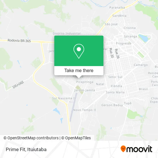 Prime Fit map
