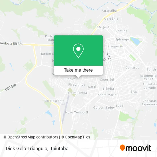 Disk Gelo Triangulo map