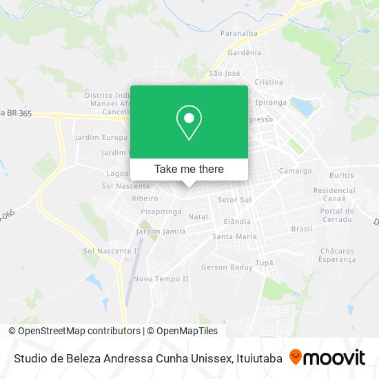 Studio de Beleza Andressa Cunha Unissex map