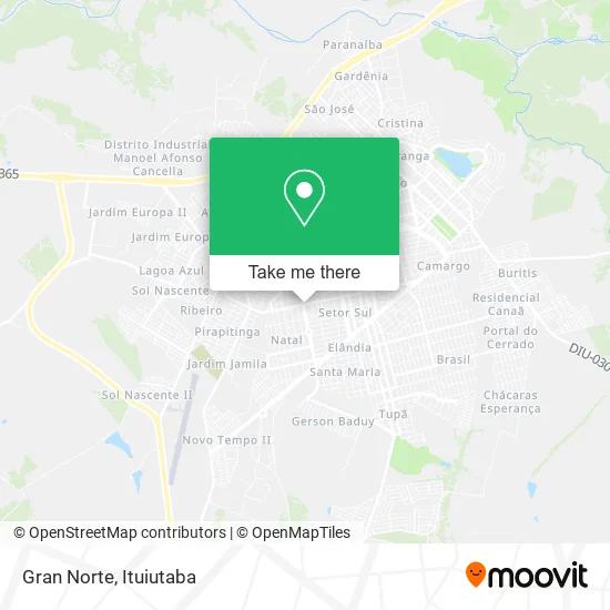 Gran Norte map