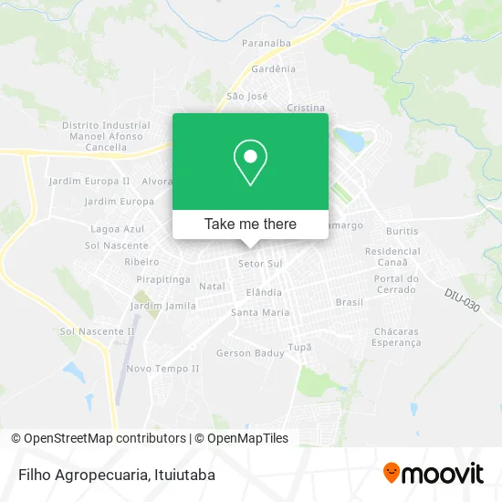 Filho Agropecuaria map