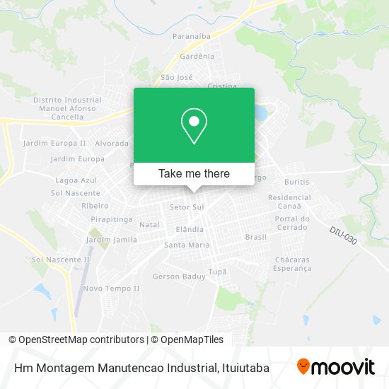 Hm Montagem Manutencao Industrial map