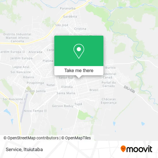 Service map