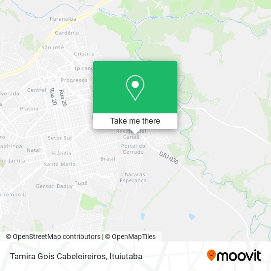Tamira Gois Cabeleireiros map