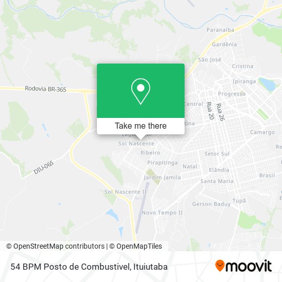 54 BPM Posto de Combustivel map