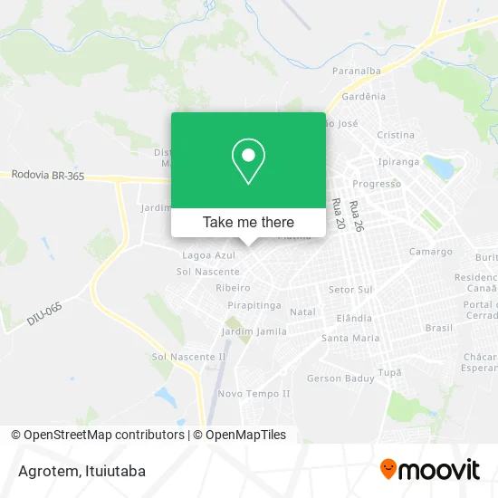 Agrotem map