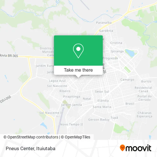 Pneus Center map