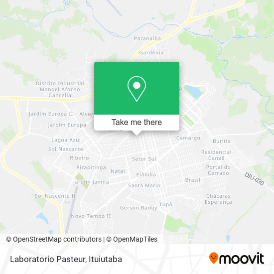 Laboratorio Pasteur map