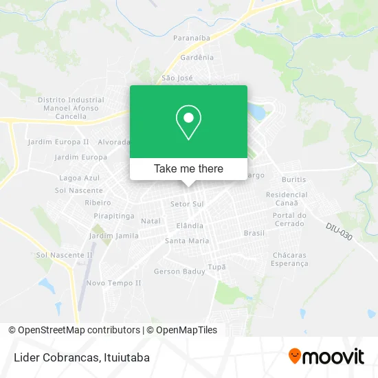 Lider Cobrancas map