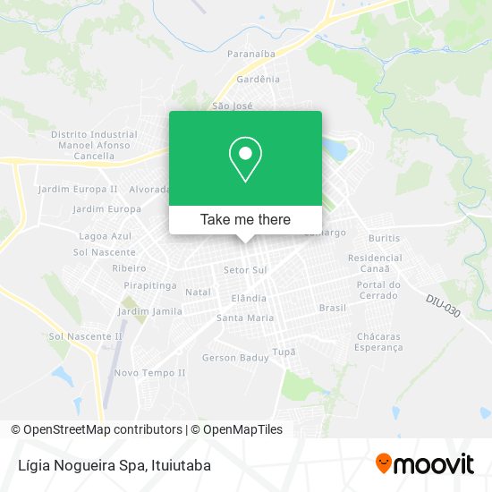 Lígia Nogueira Spa map